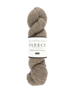Fleece Bluefaced Leicester Aran Roving - Light Brown