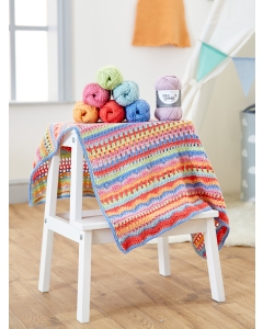 Bo Peep DK - Carousel Crochet Blanket Pattern
