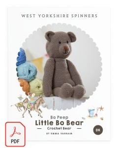 Bo Peep DK - Little Bo Bear Crochet Bear Pattern (Download)