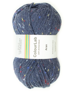 ColourLab Aran - Cosmic Navy Tweed