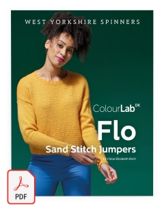 ColourLab DK - Flo Sand Stitch Jumper Pattern (Download)