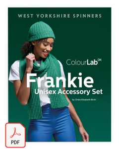 ColourLab DK - Frankie Reverse Rib Accessory Set Pattern (Download)