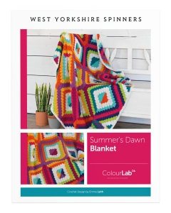 ColourLab DK - Summer’s Dawn Blanket Pattern
