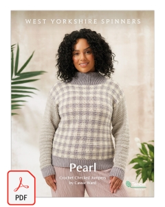 Elements DK - Pearl Crochet Checked Jumpers Pattern (Download)