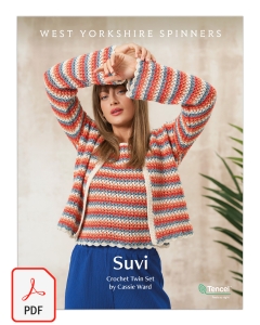 Elements DK - Suvi Crochet Twin Set Pattern (Download)