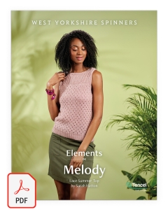 Elements DK - Melody Lace Summer Top Pattern (Download)