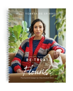 Retreat Chunky Roving - Flourish Pattern Book