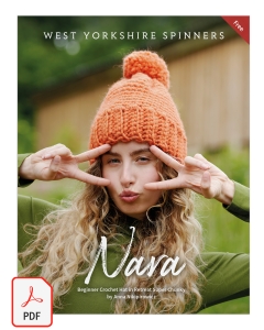 Retreat Super Chunky Roving - Nara Crochet Hat Pattern (Download)