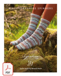 Signature 4ply - Jay Sock Pattern (Download)