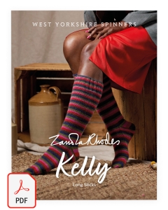 Signature 4ply - Kelly Long Socks Pattern (Download)