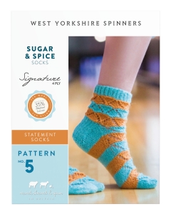 Signature 4ply - Sugar and Spice Socks Pattern