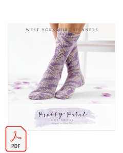 Signature 4ply - Pretty Petal Lace Socks Pattern (Download)