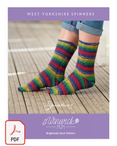 Signature 4ply - Brightside Socks by Winwick Mum Pattern (Download)