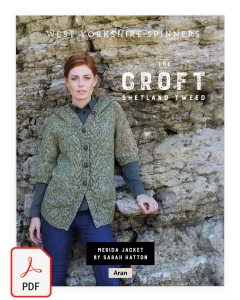 The Croft Aran - Merida Jacket Pattern (Download)