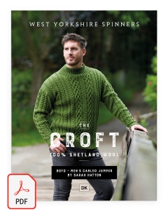 The Croft DK - Boyd Cabled Sweater Pattern (Download)