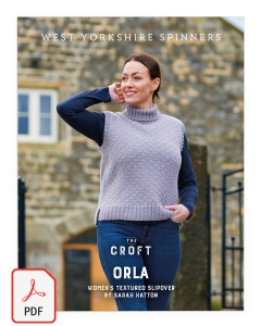 The Croft DK - Orla Women’s Textured Slipover Pattern (Download)